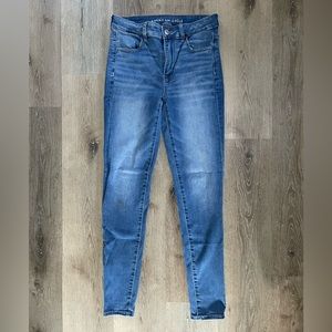 American Eagle Ne(x)t Level Stretch High Rise Jegging, Medium Wash